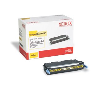 Xerox HP Color Laser Jet 3800 Series Yellow Compatible Toner Cartridge, 6R1344