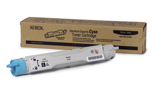 Xerox Phaser 6360 Cyan Standard Capacity Toner, 106R1214