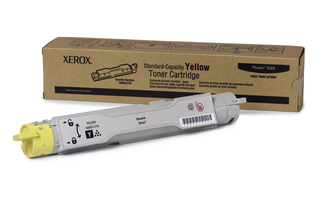 Xerox Phaser 6360 Yellow Standard Capacity Toner, 106R1216