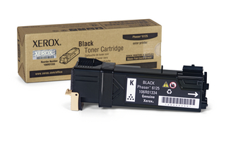 Xerox Phaser 6125 Black Toner Cartridge, 106R1334