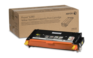 Xerox Phaser 6280 Yellow Toner Cartridge, 106R1390
