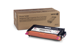 Xerox Phaser 6280 Magenta High Capacity Toner Cartridge, 106R1393
