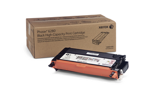 Xerox Phaser 6280 Black High Capacity Toner Cartridge, 106R1395