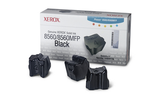 Xerox Phaser 8560 Black Solid Ink (3 Sticks), 108R726